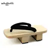 WHOHOLL One Piece Sanji kimono Cosplay Costume man geta slippers Japanese Wooden clogs Flip-flops Man Sandals ► Photo 2/6