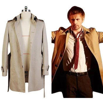 

Constantine John Constantine Cotton Twill Trench Coat Costume full set