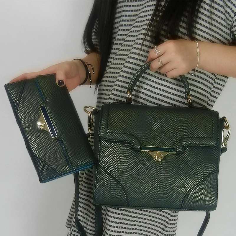 

Bag & Wallet 2 pcs set Crossbody shoulder Bags, party handbags, Clutch purses, Designer handbags Ladies fashion Bags, Bolsa