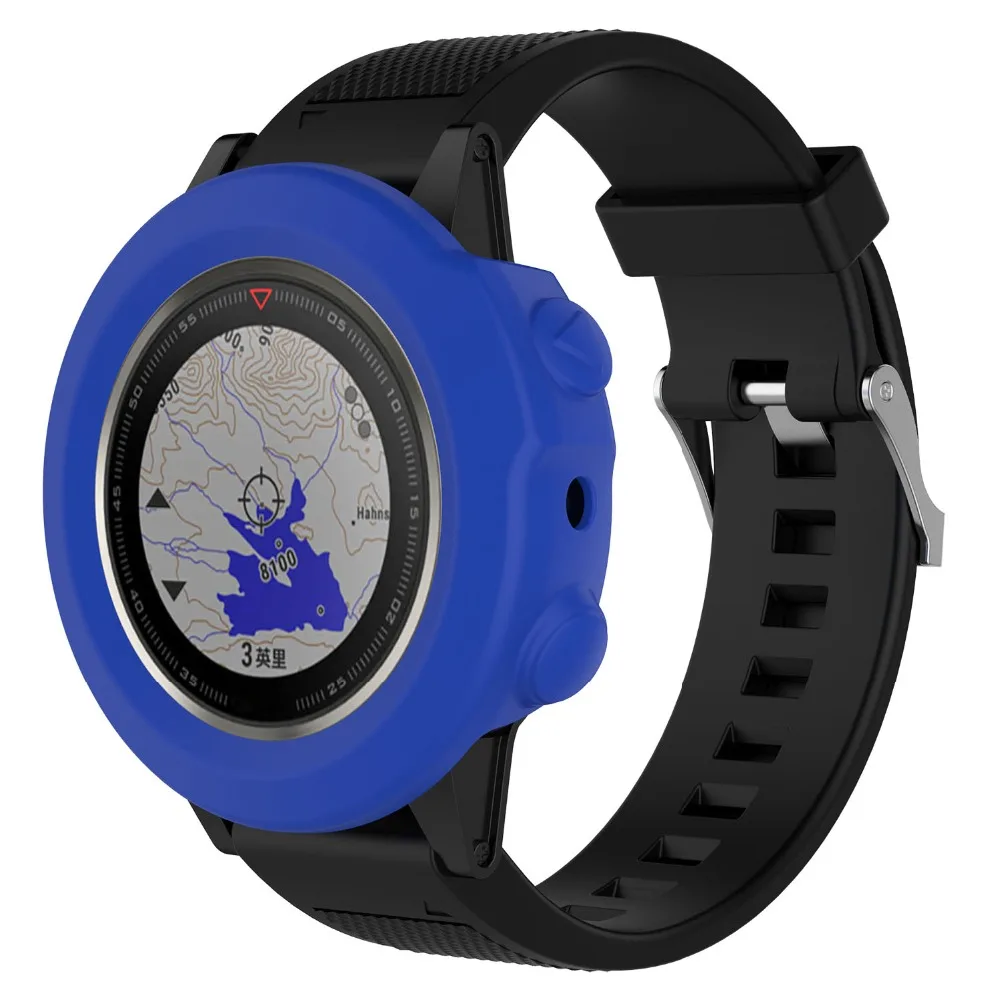 Силиконовый чехол для Garmin Fenix 5X Plus gps Smartwatch изысканный мягкий чехол Защитная крышка для Garmin Fenix 5 x смарт-спортивные часы