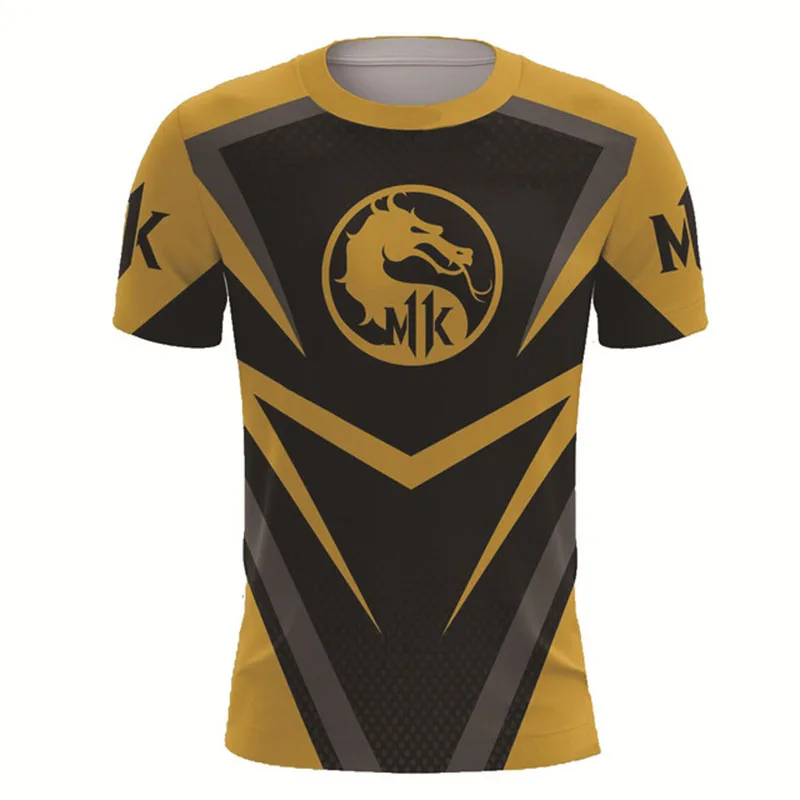 

Mortal Kombat 11 Sub-Zero Scorpion O-Neck T-shirt Cosplay Costume 3D Printing Fashion Short Sleeve T-Shirt for Men