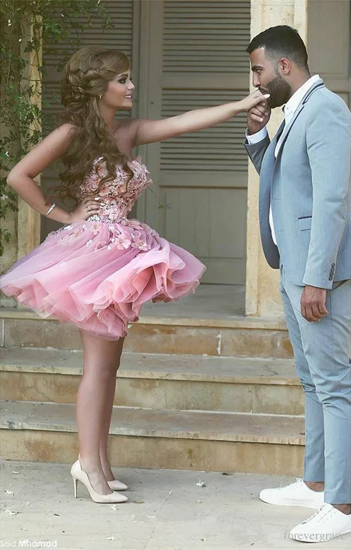 sexy-short-mini-homecoming-dresses-pink-colour