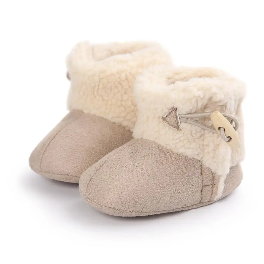 Baby font b Boots b font 2017 Fashion Baby Keep Warm Soft Sole Snow font b