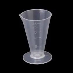 25 мл кухня лаборатория пластиковый мерный стакан