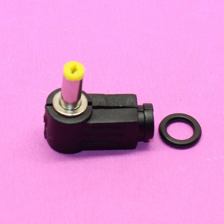 

YuXi 4.8mm x 1.7mm Right Angle DC Power Cable Male Plug Connector Adapter, Plastic ,Yellow Head, DIY ,4.8/1.7mm