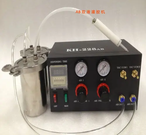 

New Semi-auto Digital Glue Dispenser Dispensing for AB Glue Epoxy Resin 220V High quality NE