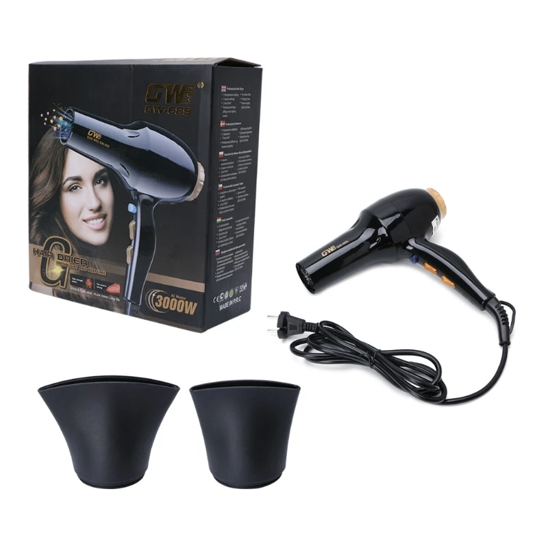 Portable 3000W Hair Blow Dryer Travel Use Hair Dryer Compact Blower