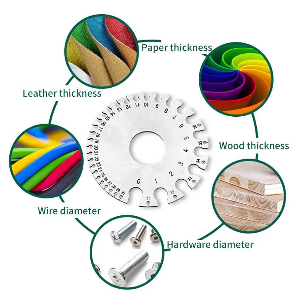 Инструмент для измерения диаметра линейки толщины проволоки из нержавеющей стали