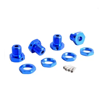 

RC CAR PARTS Alloy 17mm Adapter Wheel Hub Nuts For 1/10 NEW Traxxas E-Revo Traxxas ERevo 2.0