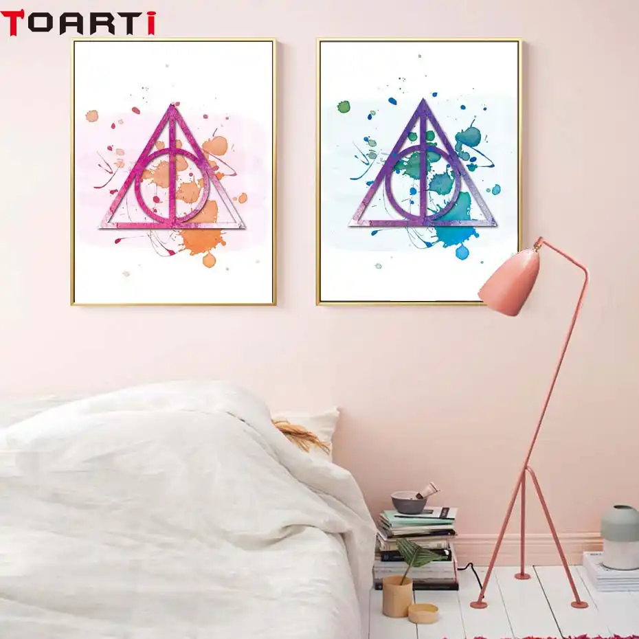 harry potter nursery art