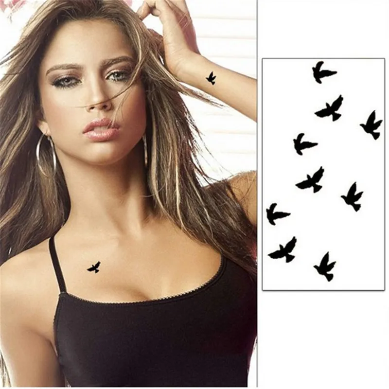 جديد 1 المعصم ورقة مثير المتاح الوشم الطيور تصميم وشم ملصقا للماء الوشم ملصق اترترانسفر للنساء هيئة الفن جديد 1 المعصم ورقة مثير المتاح الوشم الطيور تصميم وشم ملصقا للماء الوشم ملصق اترترانسفر للنساء هيئة الفن