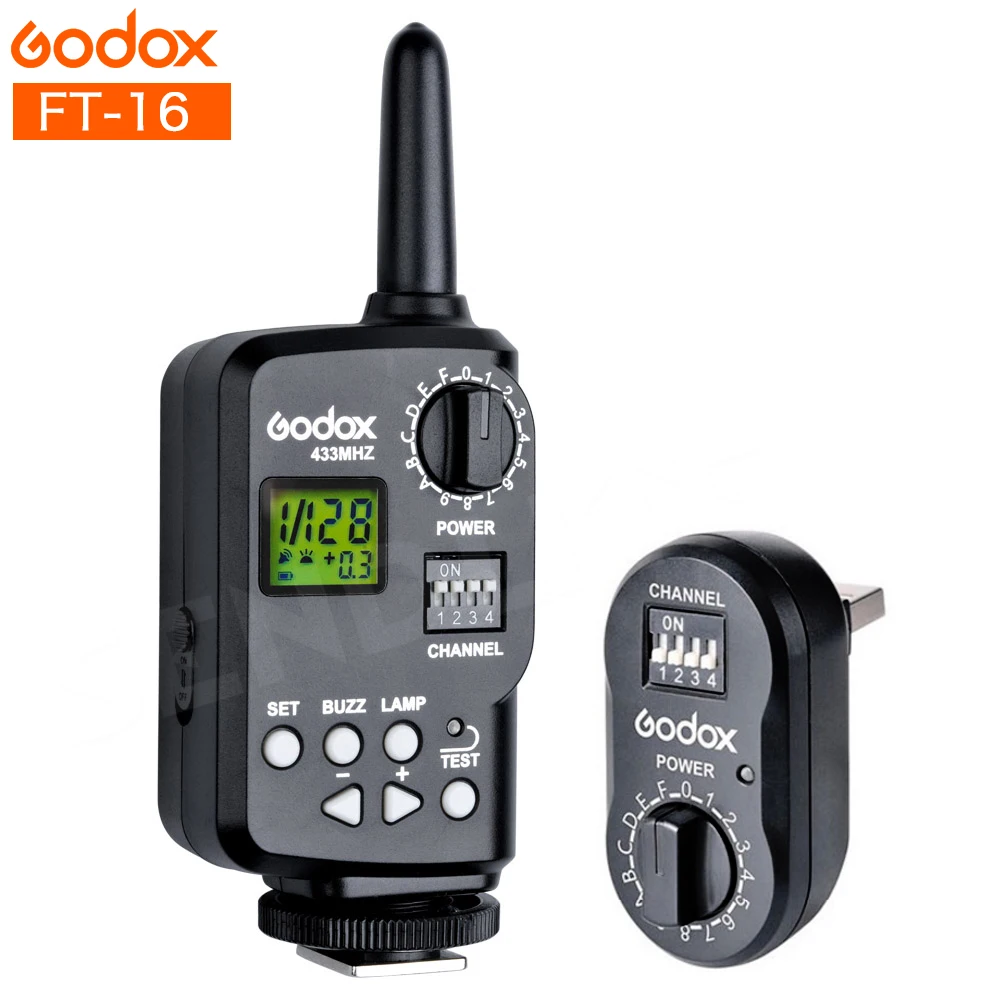 Godox FT-16 FT16 16 Channel WITSTRO Wireless Power Controller Trigger for AD-180 Camera Flash | Электроника
