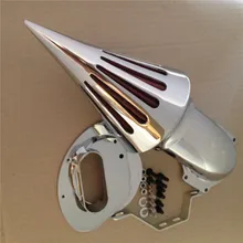 Aftermarket motorcycle parts Spike Air Intake Cleaner filter for Yamaha V-Star 1100 Drag-star XVS1100 1999-2012 CHROME