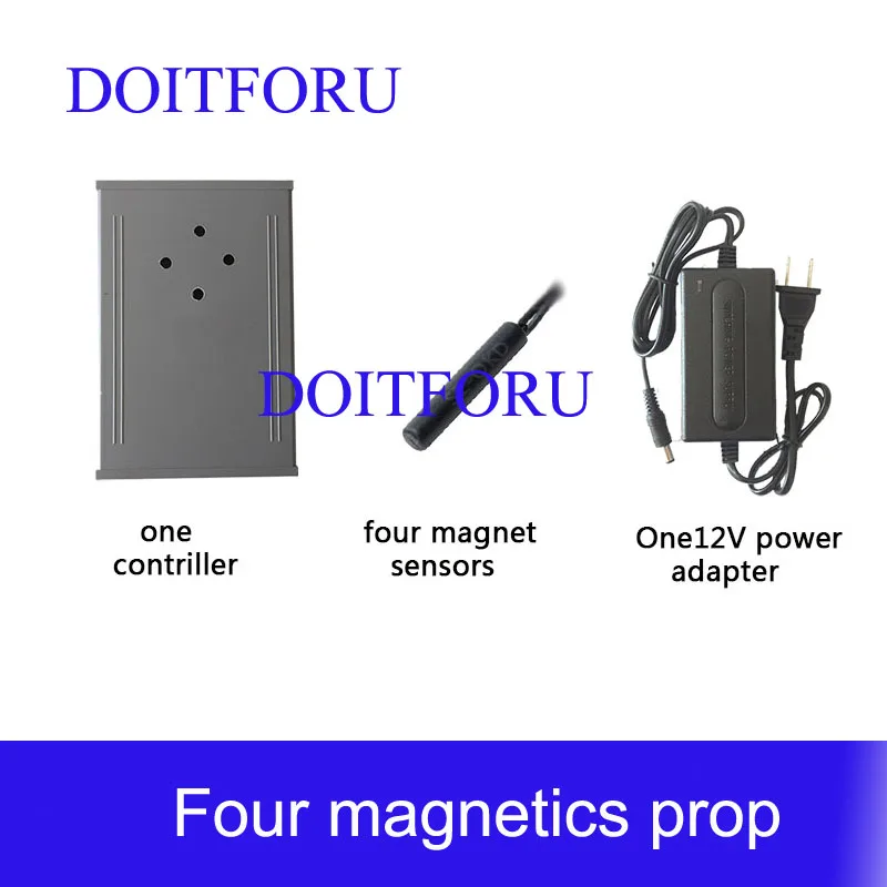 four magnetic sensor prop
