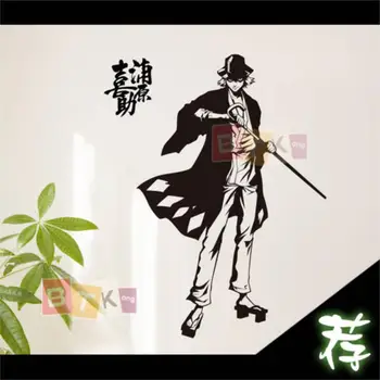 

BLEACH death around the wall stickers Pu original hi Road animation cartoon silhouette and other body stickers