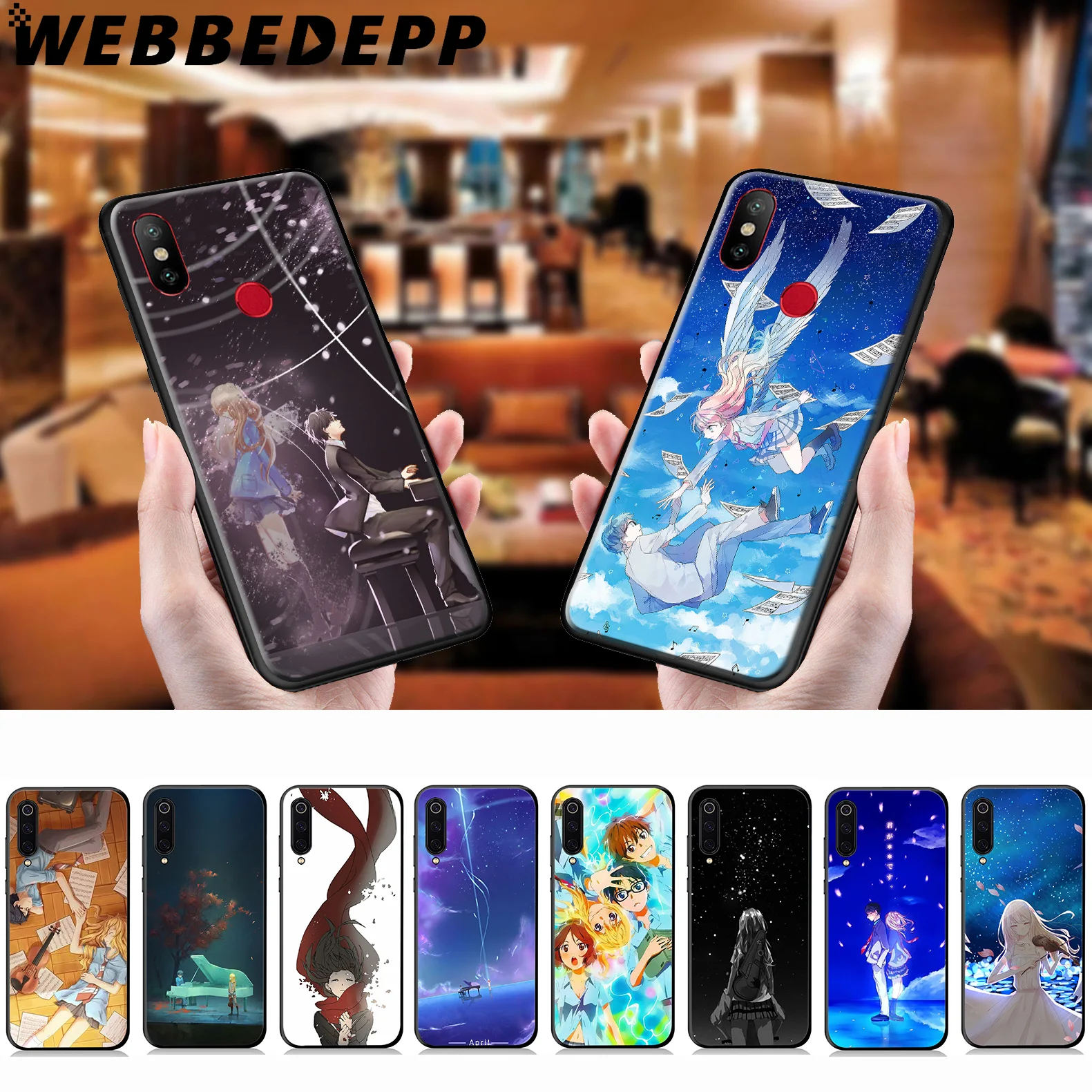 WEBBEDEPP April аниме мягкий чехол для Xiaomi Mi 9T 9 8 SE 6 A1 A2 A3 Lite MiA1 MiA2 MiA3 F1 MAX 3 Mi8 CC9E CC9 |