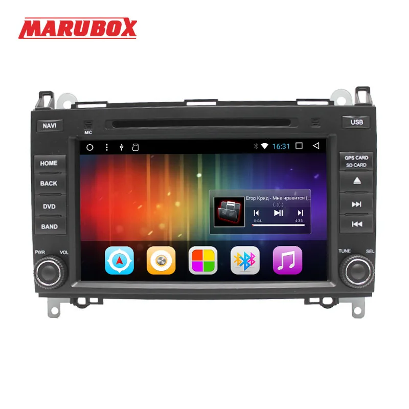 Cheap MARUBOX Head Unit 2 Din Android 7.1 For Mercedes-benz B200 Vito 8 Inch GPS Navi Stereo Radio Car DVD Multimedia Player 8A906DT3 0
