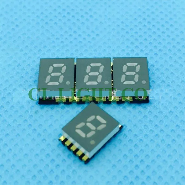 

3 Bit smd Digital Tube 0.3 inches red 7 Segment 0.3in 0.3" SMD LED Display 22.3*12*3.75mm Nixie tube Common cathode