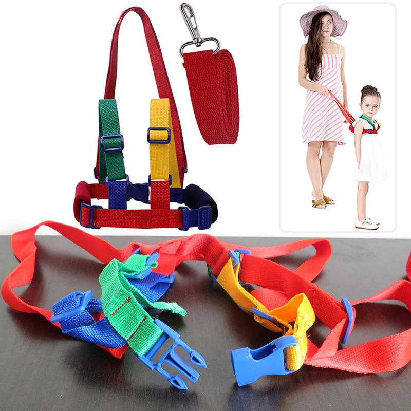 Anti-Lost Band Baby Kid Child Soft Firm Safety Harness Anti Lost Strap Wrist Leash Walking Backpack For 1-10 Year Old Children