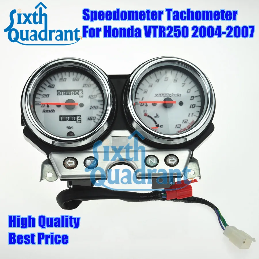 

Gauges Cluster Speedometer Tachometer Odometer Instrument Assembly For Honda VTR250 2004 2005 2006 2007 VTR 250 04 05 06 07