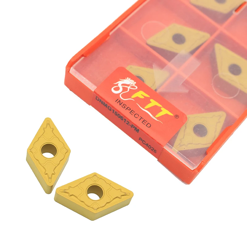 

High quality DNMG150612 PM PC4025 CNC External turning blade lathe tools original carbide tool metal External Turning tool