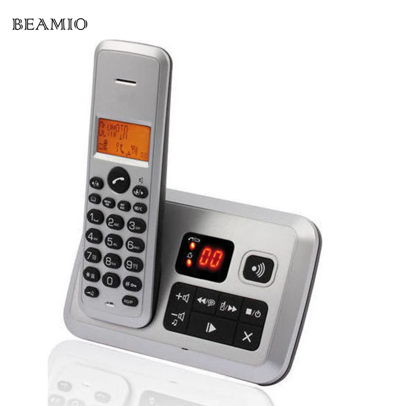 الملونة Id دعوة الجواب نظام هاتف لاسلكي رقمي الهاتف للمنزل مكتب الأعمال اللاسلكية الهاتف Telefone سيم قوة المراقبة الدولية