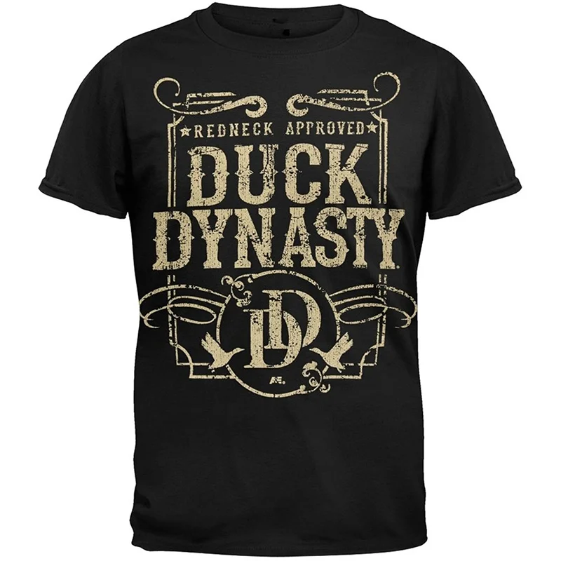 Awesome T Shirts Crew Neck Short Sleeve Summer Mens Duck