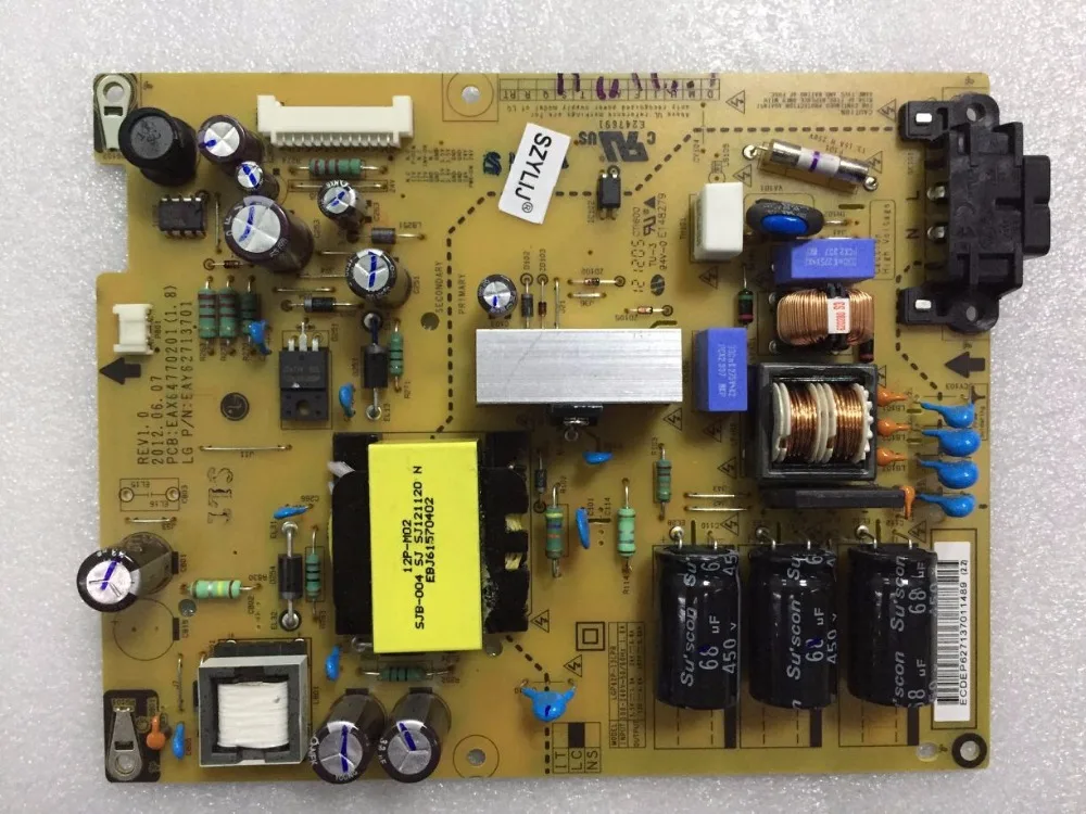 

SZYLIJ 100%new and original 42LS3150-CA EAX64770201(1.8) EAX62713701 REV1.0 LCD TV original power supply board LGP42P-12LPB
