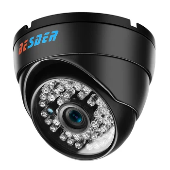 

BESDER POE48V 720P/960P/1080P IP Camera P2P ONVIF RTSP Motion Detect Night Vision CCTV Security Outdoor Camera Metal Waterproof