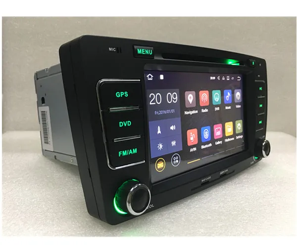 Sale vw navigation Android  2G RAM  16G rom car GPS radio for Skoda Octavia Laura  GPS NAVI wifi BT 16G ROM Support DAB 4G 12
