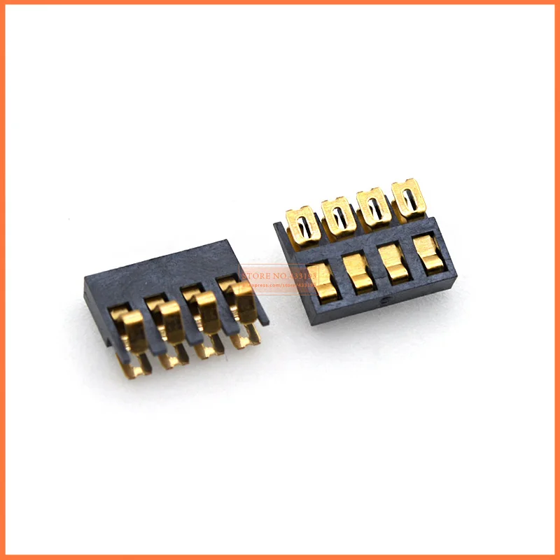 free shipping 100PCS 4Pin Inner Battery Connector pitch 2.0mm Holder