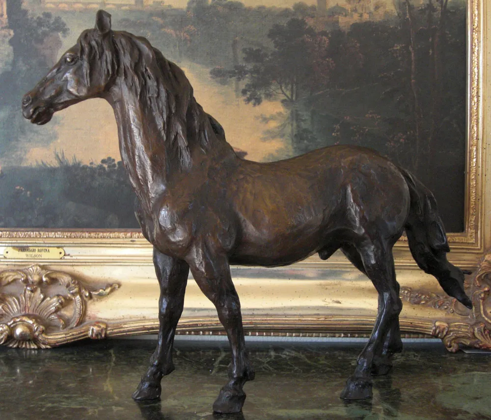 

Thoroughbred Horse Lover Gift Equestrian Art Bronze Statue Sculpture Collector