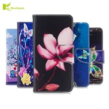 Y9 кожаный чехол для huawei Y9 чехол Coque для huawei Y9 Чехол Флип-Бумажник для телефона задняя крышка сумка Capa