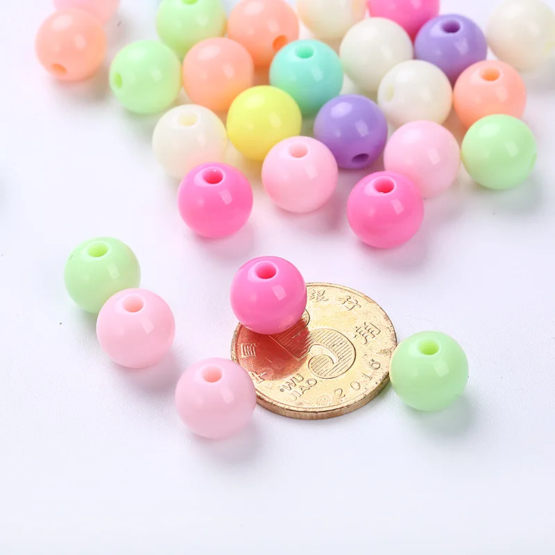 4/6/8/10/12/14mm MIX Acrylic Ice cream pearl beads DIY creative children Jewelry crafts PX01A | Украшения и аксессуары