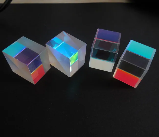 10 шт. 2,2X2,2X2,1 см дефектный крест дихроическая Призма RGB комбинатор или разветвитель X-кубическая призма для домашнего украшения