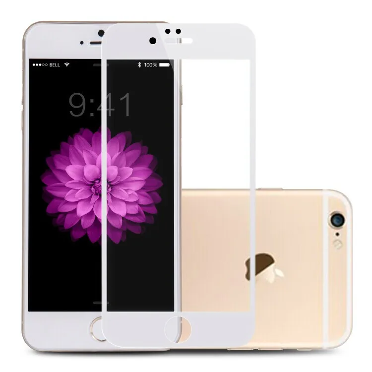 9H 2.5D 0 3 мм ABAG полное покрытие Закаленное стекло пленка для iPhone 6 6S 6PLUS 7 7Plus Защитная