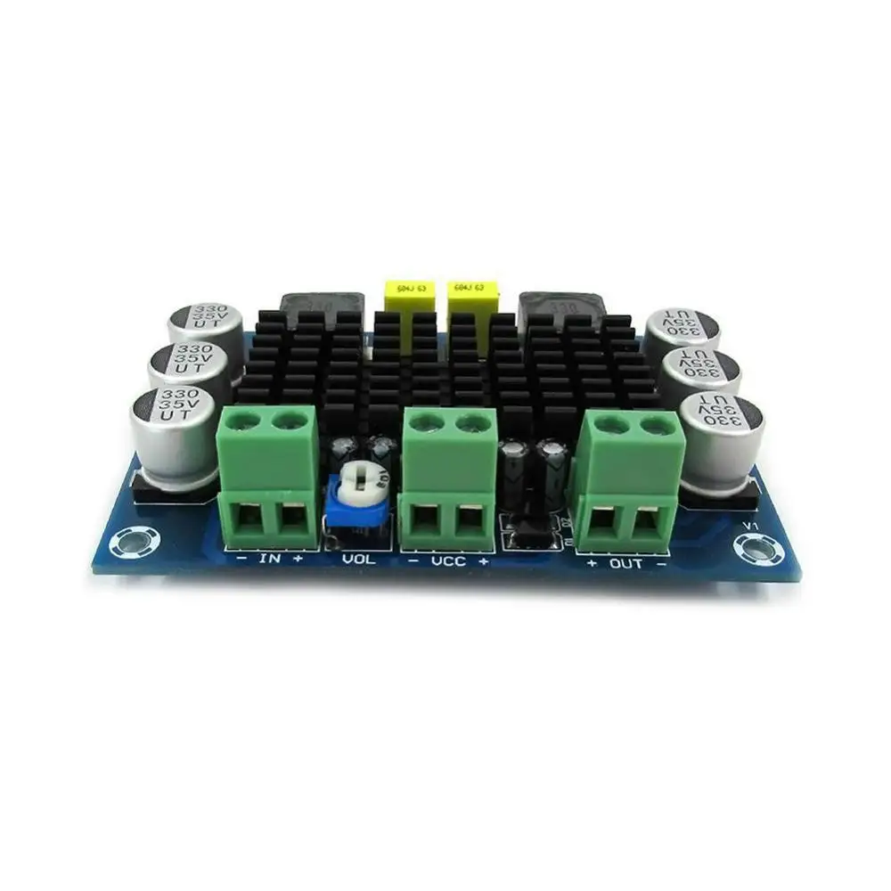 TPA3116D2 цифровой аудио усилитель доска класса D 100 Вт усилители DC12-26V DIY XH-M542 HIFI усилитель
