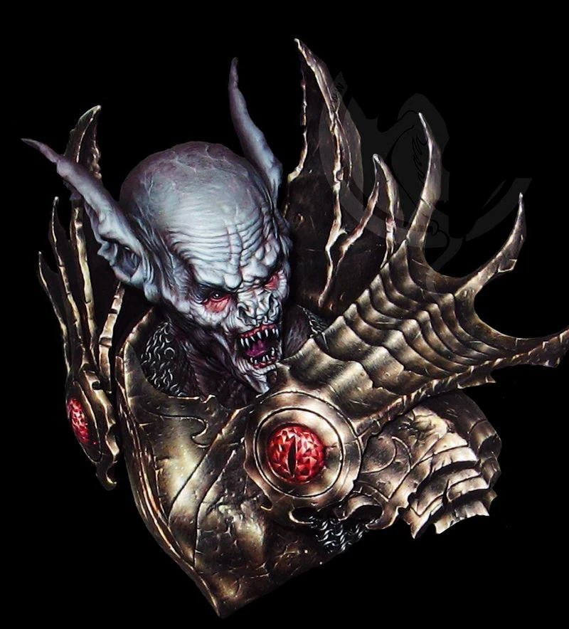 

Unassambled 1/10 Seraphim the Hunter zombie fantasy bust Historical Resin kit miniature model Unpainted