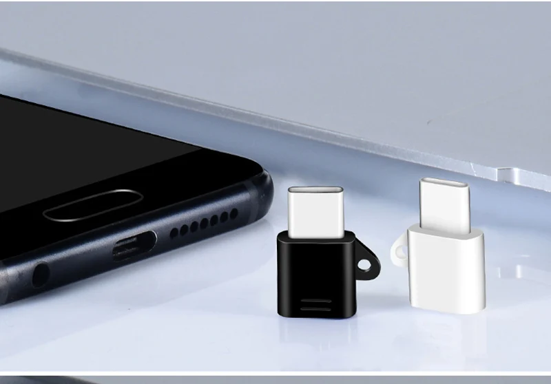 AMEEC Type-C Adapter Micro USB To Type C Adapters Support Charging Data Transmission Adaptateur Tipo C Tiny Adaptadores USB C (13)