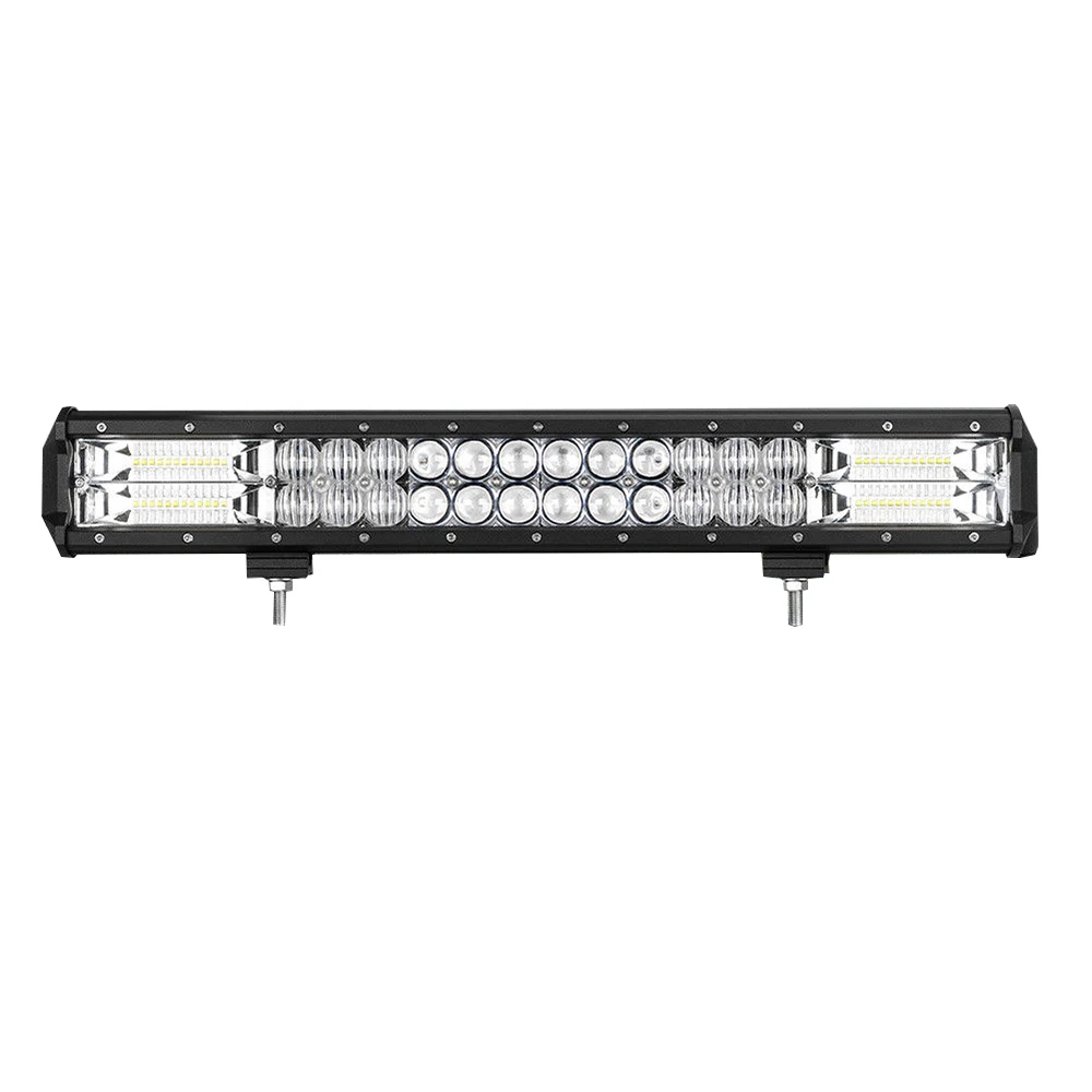 Auxtings Combo Beam 20inch 216w Dual Rows IP67 Waterproof Car Led Bar&23" Number Plate Frame Mount Bracket For Auto Jeep 4X4 - Цвет: Led Bar Only