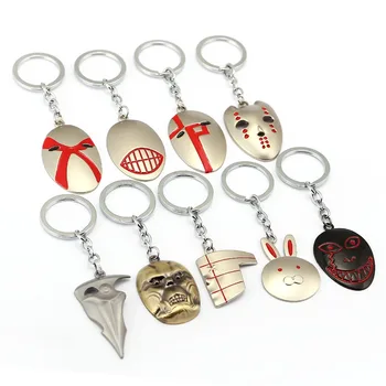 

12pcs/lot Anime Tokyo Ghoul Keychain Cool Car Key Chain 9 design Teenagers Gift Key Ring Holder Chaveiro Pendant Jewelry