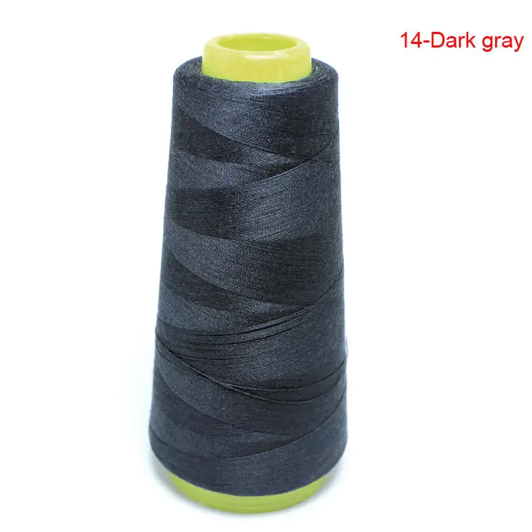 1300 ярдов высокоскоростная швейная нить полиэфирная швейная нить тип ручной линии 402-нить для вышивания - Цвет: 14