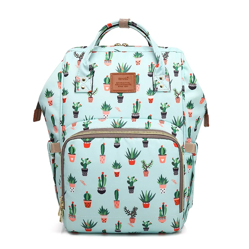 Goede Cactus Mummie Moederschap Luier Moeder Luier Bagpack Grote Baby Verpleging Tas Vrouwen Rugzak Wandelwagen Zak Babyverzorging Vos