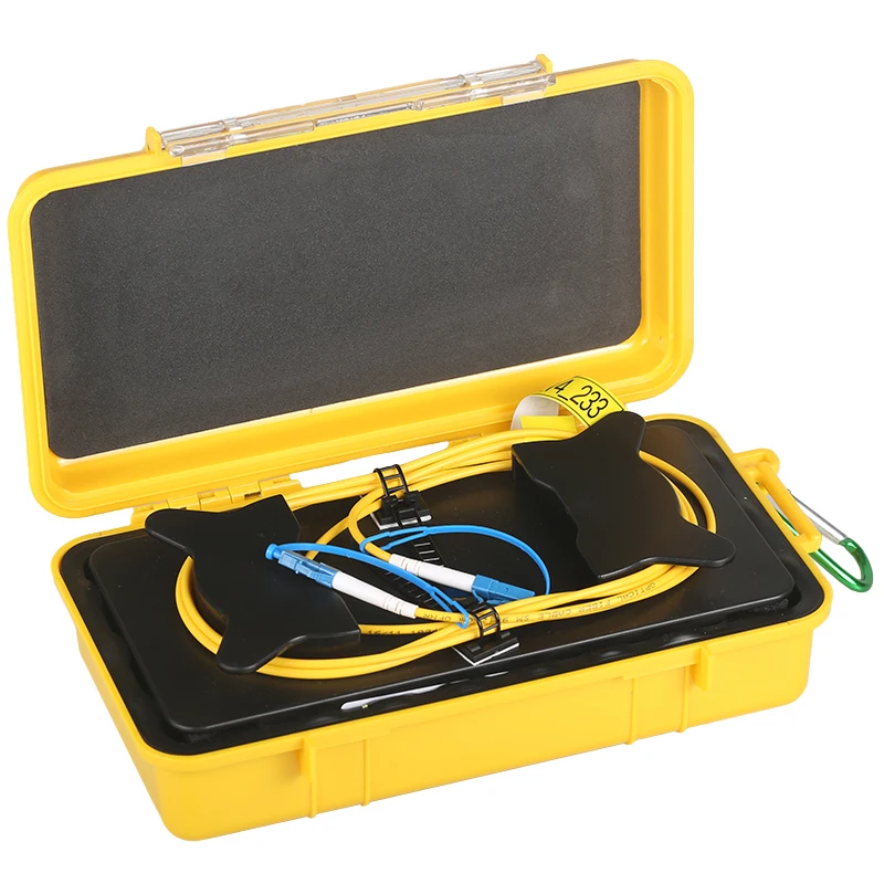 

LC/UPC-LC/UPC OTDR Dead Zone Eliminator,Fiber Rings ,Fiber Optic OTDR Launch Cable Box 1km