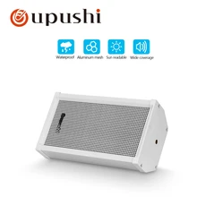 Oupushi Открытый водонепроницаемый Колонка динамик парк Детский сад Школа фон музыкальный Рог