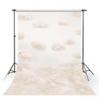 

Vinyl Photography Backdrops Light clouds background 5x7ft backdrops for Photo Studio fotografia Computer printing