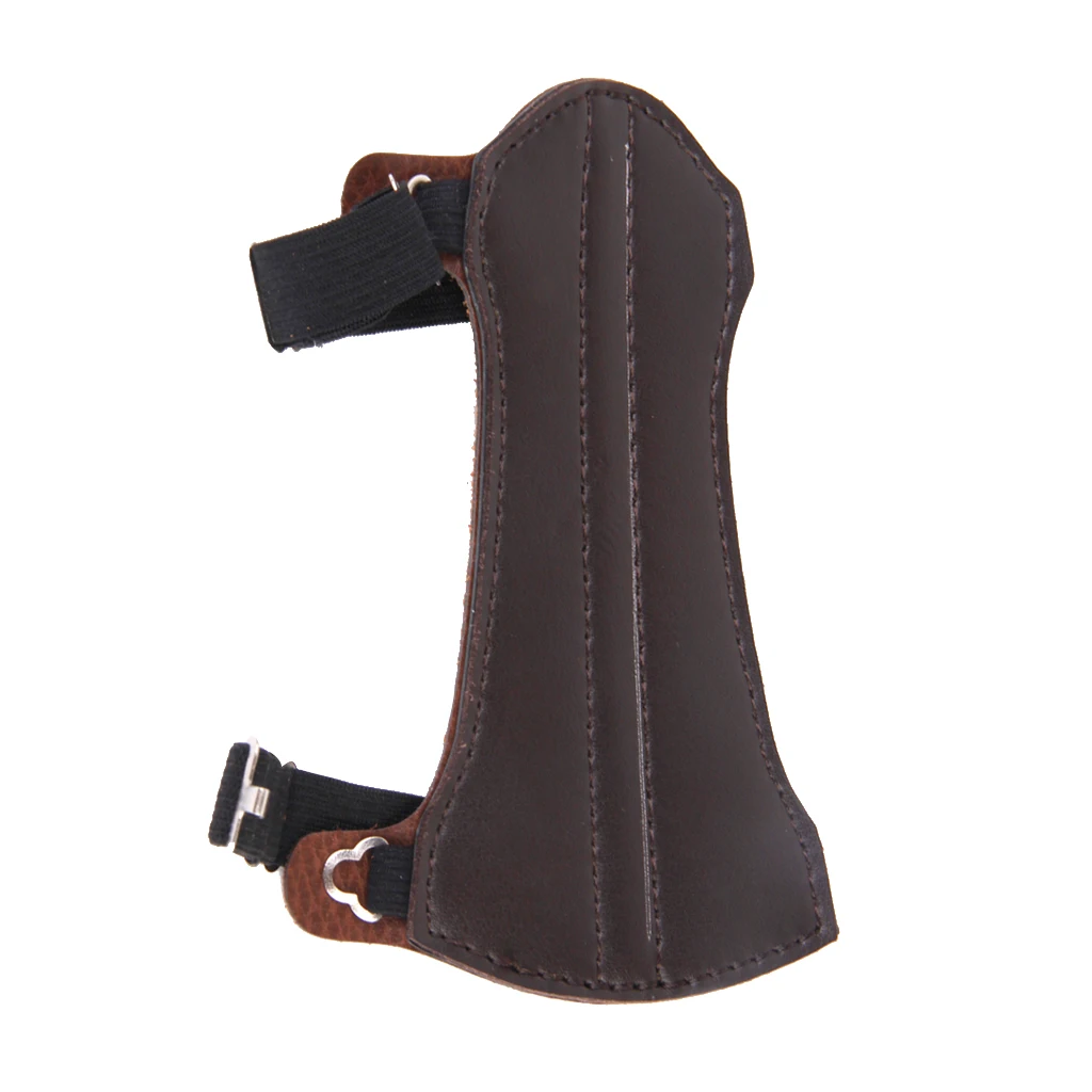 Artificial Cow Leather  Archery Arm Guard Protect Safe Hunting Gear