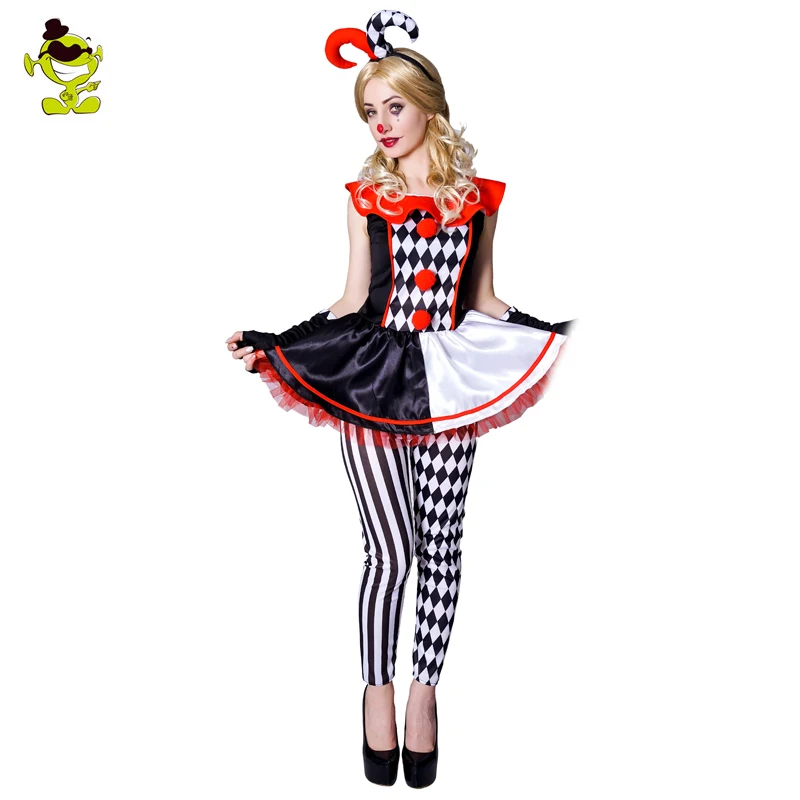 

Women's Clown Costume Colorful Fashion For Display Fancy Dress Costumes