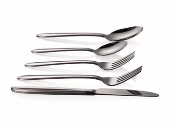

5 Piece Service for 1 Set 18/10 Stainless Steel Teaspoons Dinner Forks Salad Forks Dinner Dinner Knives