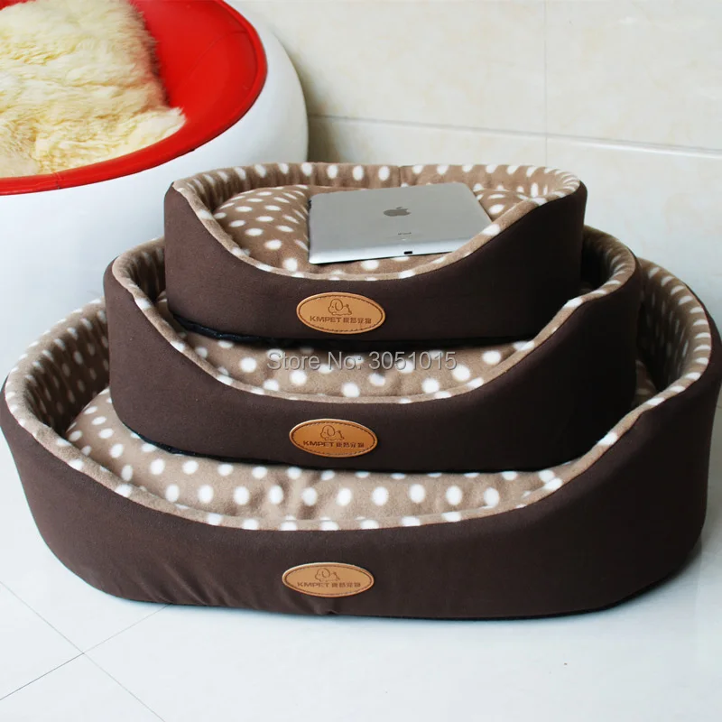 

4 Size Soft beds for Small Dog Basket Bed Cat Puppy Pet Nest Pet Kennel Cat Beds Kennel washable Sofa Dog Bed